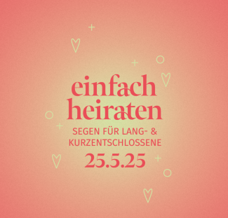 Einfach heiraten am 25.05.2025